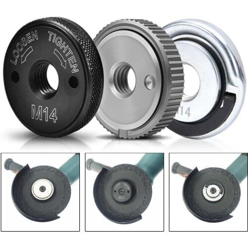 Locking Plate Chuck For M14 Angle Grinder Chuck Tools Quick Clamping Quick Release Nut Clamp And Device Woodworking Tools