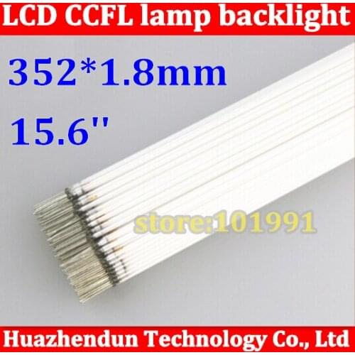 20pcs/lot Free Shipping Supper Light CCFL 352 mm * 2.0mm/1.8mm 20pcs For Laptop 15.6" 16:9 Wid LCD Backlight Lamp