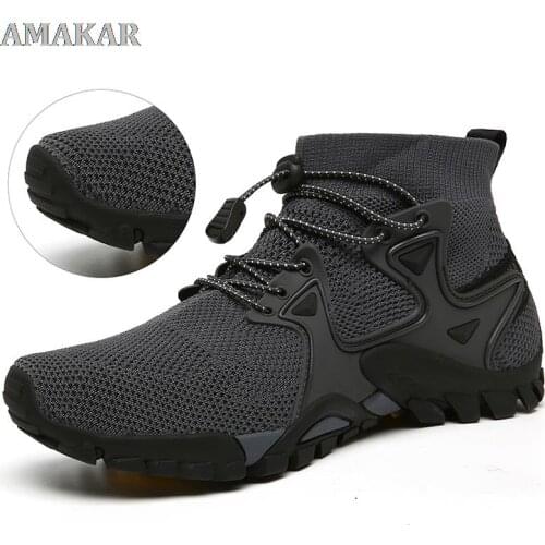 AMEKAR Mens Breathable Sneakers