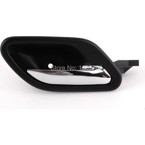 Free shipping wholeasle new Black With Chrome Front/Rear Right Inside Interior Door Handle for BMW E38 E39 M5 51218226050