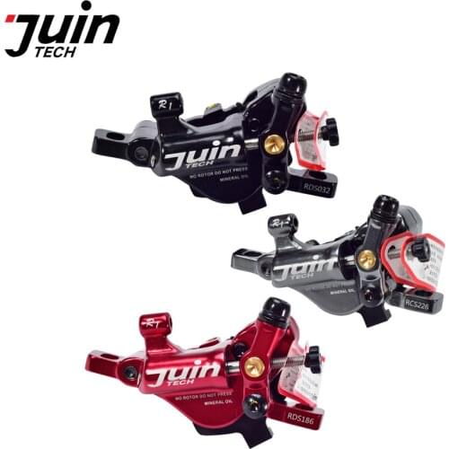 Juin Tech - R1 Mountain Bike Disc Brake, Double Side Hydraulic Line Pull, 160mm Rotor