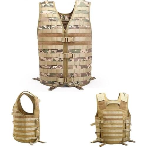 Outdoor Military Hunting Vest Tactical Camouflage Army Assault Vest Special Force SWAT Combat CS Hiking Vests Chaleco Tactico