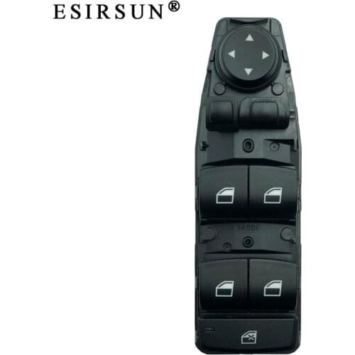 ESIRSUN Window Power Master Glass Lifter Control Switch Fit For BMW 5 Series F10 F11 F18 F06 F07 F25 ，61319241955