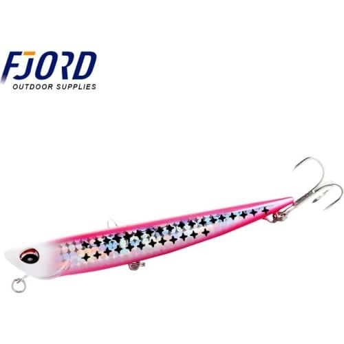 FJORD 20g/100mm sinking pencil fishing lures Minnow Fishing Lures sea bass lure skipping garfish sphyraena bay ruf manic