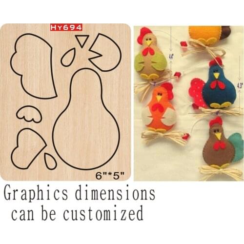 Chick cutting dies 2019 new die cut &wooden dies Suitable for common die cutting machines on the market
