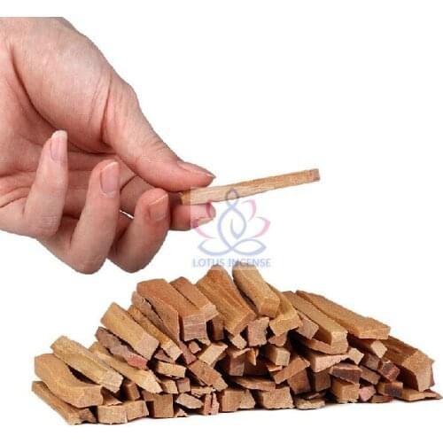 Natural Australia Sandalwood Chips Small Logs of Sticks Aromatic Fragrance Sandal Wood Chips For Aromatherapy Natural Aroma