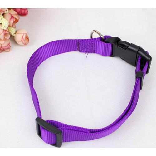 Adjustable Dog Puppies Pet Safety Collar Neck Strap Outdoors Accessories