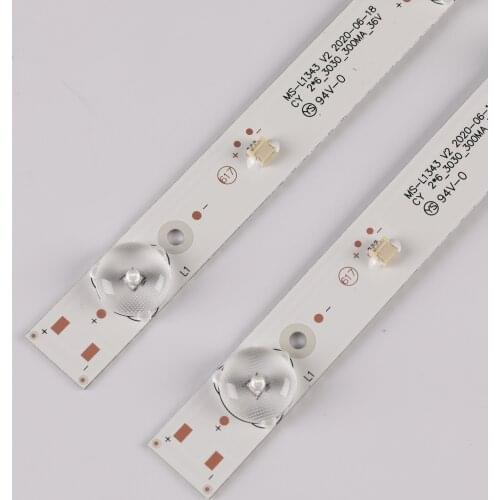 TVs LED Backlight Strips For Dexp H32B7100K 32" LED TV Bars MS-L1343 V2 CY 2*6_3030_300MA_36V Bands Rulers JL.D32061330-081AS-M