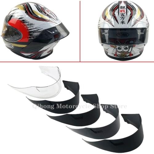 Carbon Motorcycle Rear Trim Helmet Spoiler Case For SHOEI Z7 Z-7 NEW Z8 Accessories