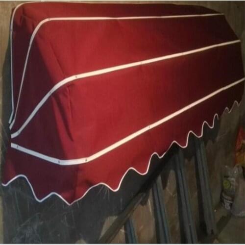 European style 300*80cm Manual retractable canopy Waterproof Gazebos Telescopic sheds Sunproof awning