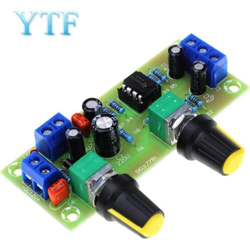10-24V subwoofer preamp board front finished board subwoofer preamp board single power low pass filter board