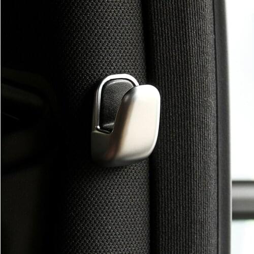 2pcs Chrome Hook Cover Trim Car Accessory For Mercedes Benz E S Class W212 W213 Car Styling