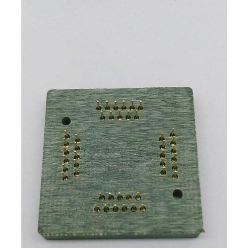 QFP44 0.8mm receptacle adapter board Pinboard Longer usage lifetime than OTS-8-1.27 Stable Quality