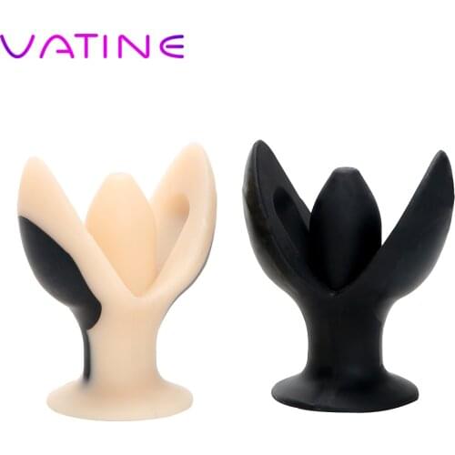 VATINE Electric Shock Anal Expander Dilator Opening Anal Plug Prostate Massage Butt Plug Adult Games Silicone Sex Toys for Women