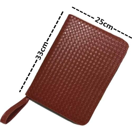 Beat price Fountain Pen Case 48 Leather New Coffee Color AR12