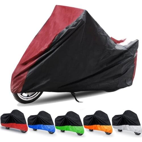Uxcell L XL XXL XXXL Motorcycle Cover Outdoor Waterproof UV Protector All Season Bike Rain Dustproof Motor Scooter