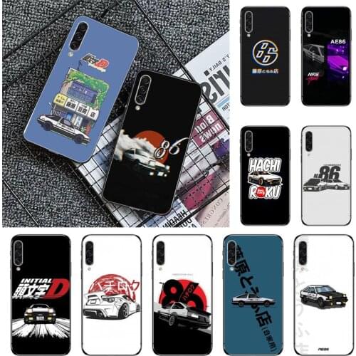 INITIAL D Super car AE86 Phone Case For Samsung S 7 8 9 10 20 A 21S 20e 50 51 71 note9 10 J4 plus 20 ultra