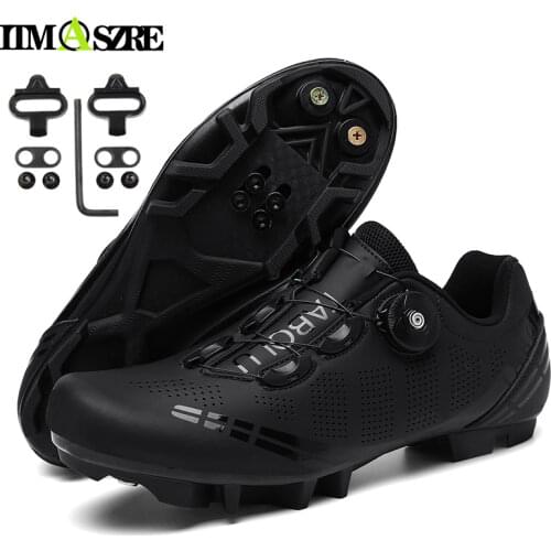 Cycling Sneaker Mtb Cycling Shoes Flat Road Footwear Mens Bicycle Sport Cleat Shoes Mountain Bike Triathlon Winter