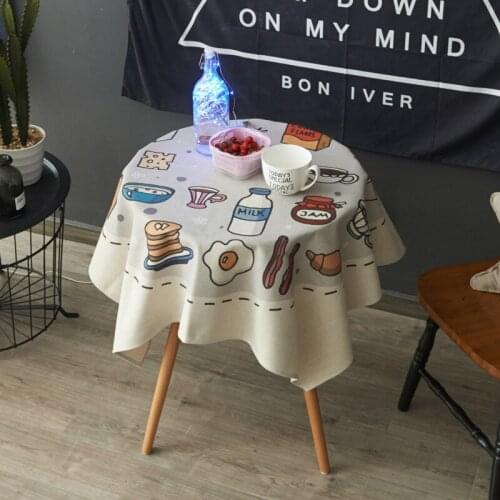 Cloth Table Cloth Cartoon Print Multifunctional Square Table Cover Table cloth