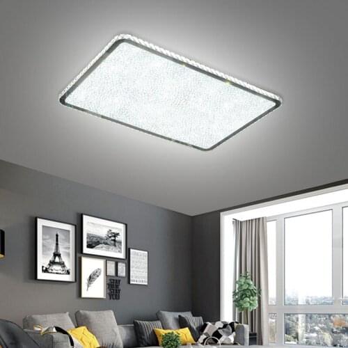 Fashion Crystal LED Ceiling Lights Creative Round Ceiling Lighting Fixtures Bedroom Living Room Brside Lampara Techo Plafondlamp