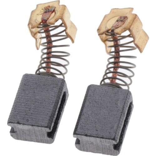 2 Pieces Carbon Brushes Set 195007-0 HP1640 HP1641 HP2030 419 Carbon Steel