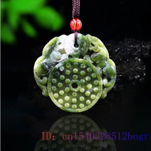 Jade Pixiu Pendant Gifts Charm Natural Gemstone Jewelry Women Accessories Necklace Carved Tiger Fashion Chinese Amulet