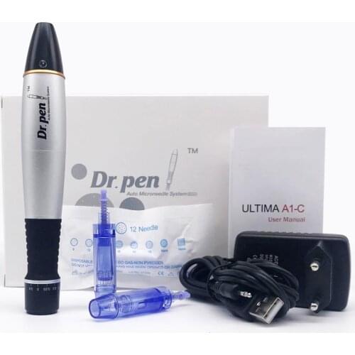 Hot Sale Wired Dr.Pen Ultima A1-C Derma Pen Professional Beauty Equipment Semi-permanent Embroidery Tattoo Gun MTS$PMS Skin Care