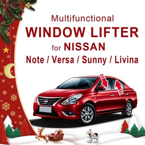 Car Window Roll Up Closer Newest Latest Model 4 Doors Protector close for NISSAN Versa Note Livina window lift