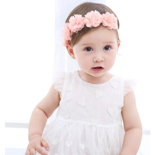 Cute Toddler Baby Girl Hairband Princess Flower Toddler Kids Headband Party Hair Band Headwear Accessories