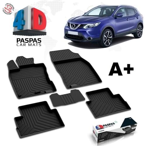 FOR Nissan Qashqai 2 BRAND SUV RUBBER MAT LUGGAGE POOL SPECIAL DESIGN ACCESSORIES 2014 2015 2016 2017 2018 2019 2020 2021 MODEL