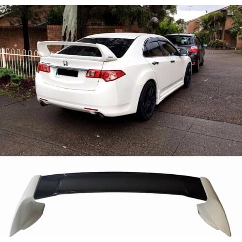 For HONDA Accord Spoiler 2008-2013 Accord High Quality ABS Material Car Rear Wing Primer Color Rear Spoiler FD2 Accord spoiler
