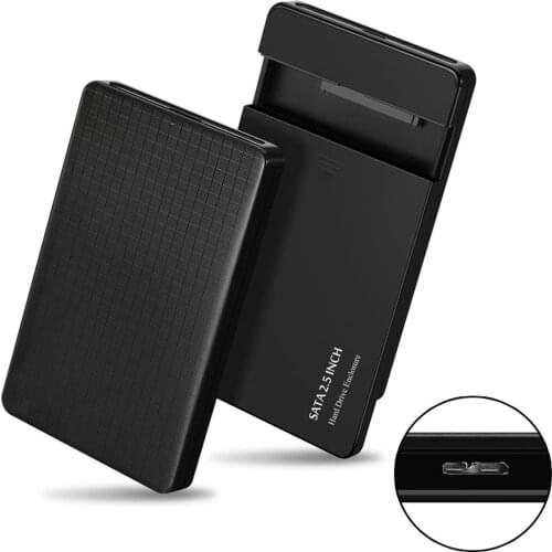 USB3.1 Type C USB C to 2.5 Inch SSD SATA HDD External Hard Disk Enclosure for Laptop & PC