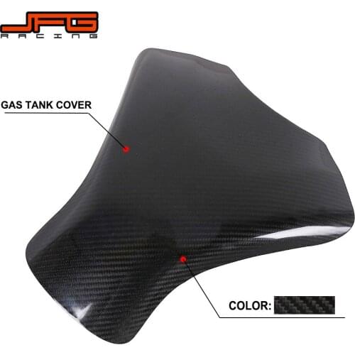 Motorcycle Carbon Fiber Gas Tank Cover Guard Protector For SUZUKI GSXR 600 750 GSXR600 GSXR750 2006-2007 Street Bike