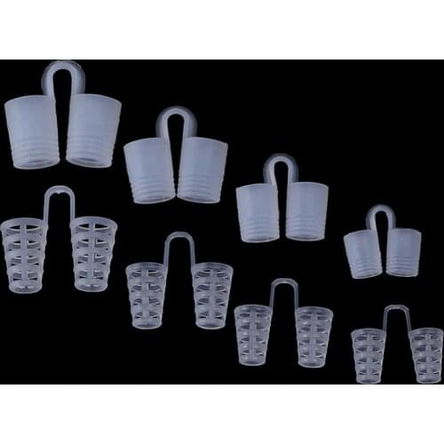 1PC/4Pcs/8Pcs Anti Snore Apnea Nose Clip Anti-Snoring Breathe Aid Stop Snore Device Sleeping Aid Equipment Stop Snoring