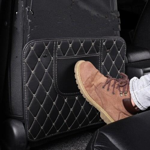 1 Pcs car accessories car seat back Anti-kick Pads Anti-dirty Protective Pads for Car Seats Rear Anti-kick Pads