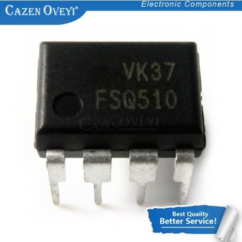 10pcs/lot FSQ510 DIP-7 FSQ510 DIP In Stock