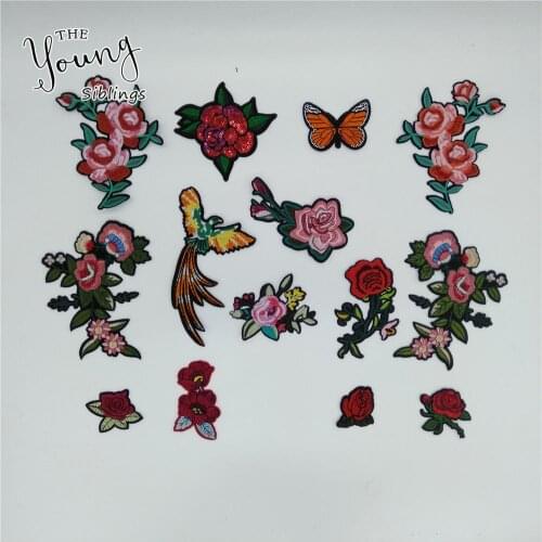 Cartoon Fashion Hot melt adhesive Iron no Patch DIY Sewing Embroidery Badges Decoration Clothing Accessories 2~10 pcs for sale