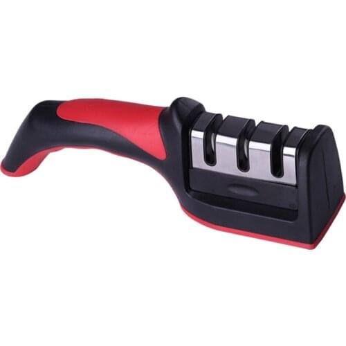 Knife Sharpener 3 Stages Professional Kitchen Sharpening Stone Grinder knives Whetstone Tungsten Diamond Ceramic Sharpener Tool