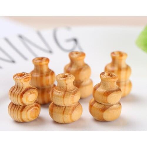 50 pcs DIY Handmade Jewelry Accessories Pine Gourd Curtain Accessories Small Gourd Pendants