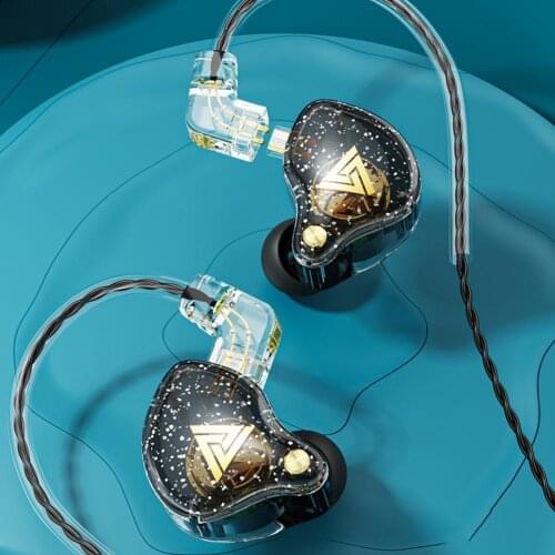 AK6-PRO In-ear Earphones Universal HiFi Sound with Mic 3.5mm Wired Sport Earbuds for Running