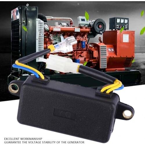 250V 220UF Generator Auto Voltage Regulator Universal AVR for 1-3KW Generator Generator Parts and