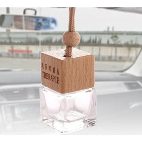 Car Perfume Essential Oil Empty Bottle Pendant Air Freshener Hanging Ornament