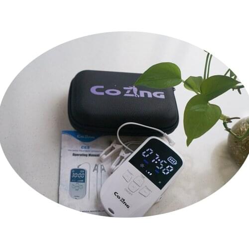 CES Insomnia Sleepless Therapy Anxiety Depression Electronic Sleeping Aid Device Anti Depression Migraine Neurosism Headache