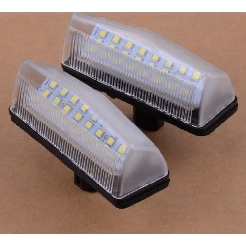CITALL 2pcs Car LED Number License Plate Light Fit For TOYOTA MATRIX AZE14 PRIUS ZVW30 LEXUS RAV4 XA40 81270-53011
