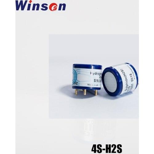 2pcs Winsen 4S-H2S Hydrogen Sulphide Sensor Low Power Consumption H2S Sensor High Precision 0.1PPM Wide Linear Range