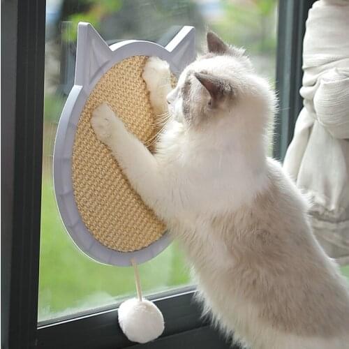 WICK AND HIS PETS Sword Cat Grab Board Suction Cup Cat Toy Pet Supplies