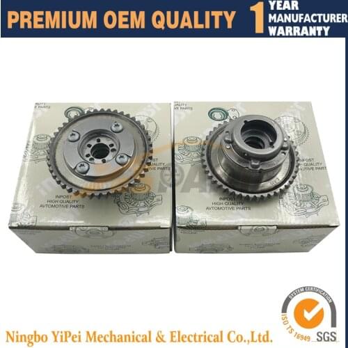 2 PCS Camshaft Adjuster (Exhaust & Intake) For Mercedes M271 W204 C250 SLK250 A2710503447 A2710503347