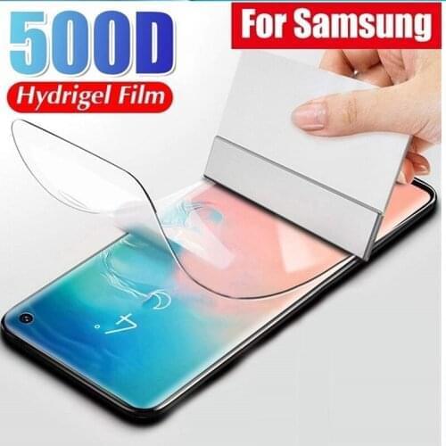 9999D Full Cover Hydrogel Film For Samsung Galaxy S8 S9 Plus Note 8 9 Screen Protector For Samsung A8 A6 Plus 2018 S7 Edge Film