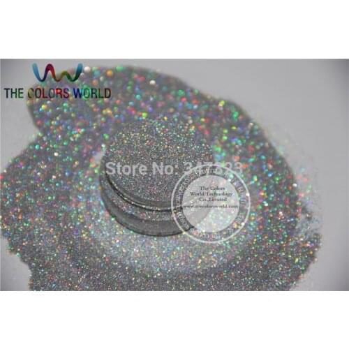 Holographic Laser SILVER color Makeup Loose Glitter Powder Eyeshadow Face Body Cosmetic for free shipping