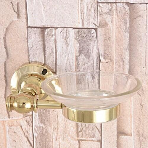 Soap Dishes Gold Color Brass Wall Mounted Soap Basket Soap Dish Soap Holder Bathroom Accessories zba305